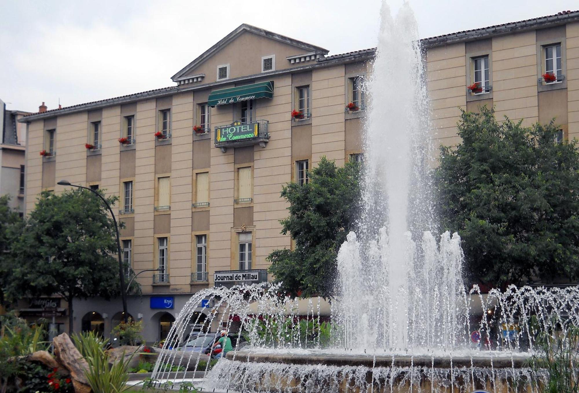 Hotel Du Commerce Millau Exterior foto